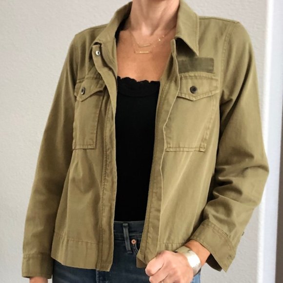 NWOT Madewell Army Swing Jacket sz M - Picture 12 of 16